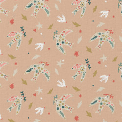 Printed Cotton CELESTE Pink / Coral